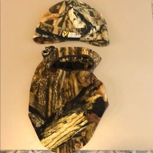 Scent Blocker Camo Beanie and Gaiter Combo